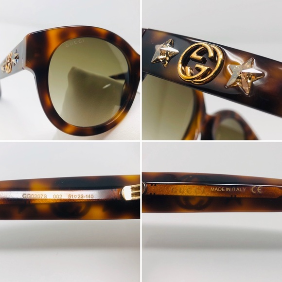 GUCCI GG0207S 51MM SUNGLASSES - Picture 8 of 8